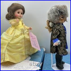 RARE Madame Alexander Disney BELLE & BEAST Set #13459 #140483 Exclusive Edition