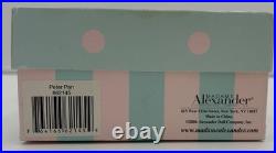 RARE Madame Alexander Doll Peter Pan Cathy Rigby Disney New In Box 2012 8 62145