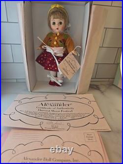 RARE Madame Alexander Harvest Moon Festival#49655 8Doll -2008 MADC LE 130/580