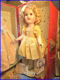 RARE! Madame Alexander Sonja Henie Composite Skater 1930s Doll and Travel Case
