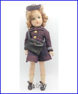RARE Military Wave Composition Doll WWII Please Read