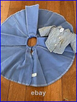 RARE ORIGINAL 1957 MADAME ALEXANDER CISSY 3pc BLUE COTTON OUTFIT 2114 Beautiful