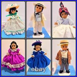 RARE SET Madam Alexander Gone with the Wind set of 6 dolls VINTAGE