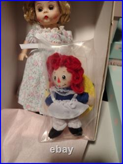 RARE Vintage 2012 Madame Alexander 64585 Marcella and Raggedy Ann 8 Doll
