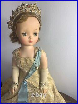 RARE Vintage Madame Alexander 19 Queen Elizabeth Coronation Cissy Doll 1957