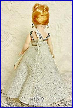 RARE Vintage Madame Alexander Cissette Margot Doll in Silver Gown 1960s