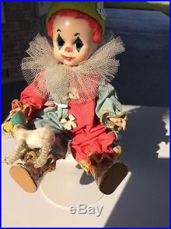 Rare 1955 Madame Alexander Baby Clown #464 Slw