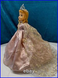 Rare 1959 Madame Alexander Walt Disney's 16 Sleeping Beauty Doll Pink Gown TAG