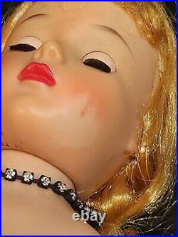Rare 1959 Madame Alexander Walt Disney's 16 Sleeping Beauty Doll Purple Dress