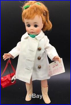Rare 1967 Madame Alexander 1262 Nancy Drew Doll 12 in White Coat