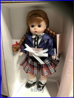 Rare HTF Madame Alexander English School Girl Wendy 64500 Articulated. New