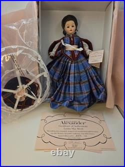 Rare LE Madame Alexander Louisa May Alcott 47030 8' Doll WithBox, COA 439 Of 500