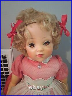 Rare Madame Alexander 1952 Barbara Jane 27 Sleep Eyes Orig Dress Vintage doll