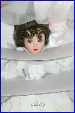 Rare Madame Alexander 21 Doll Porcelain 011 - Cissy Godey Bride