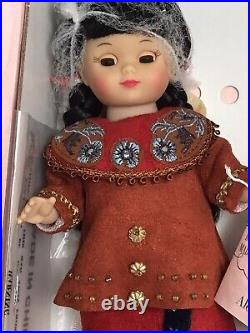 Rare Madame Alexander 8 Inch Doll Iroquois Maid 51120 With COA, &Box, Limited