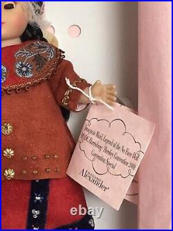 Rare Madame Alexander 8 Inch Doll Iroquois Maid 51120 With COA, &Box, Limited