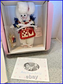 Rare Madame Alexander Alice In Wonderland White Rabbit #48130