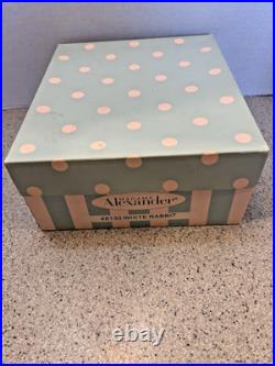 Rare Madame Alexander Alice In Wonderland White Rabbit #48130