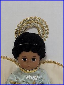 Rare Madame Alexander Black Angel Face 8 Doll Shirley's Dollhouse AA