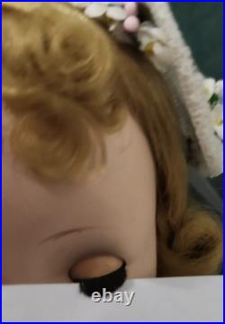Rare Madame Alexander Blonde Binnie Winnie Wendy Medici Bride Doll Cissy Face