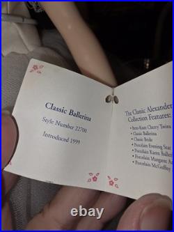 Rare Madame Alexander Classic Ballerina 18 With Box