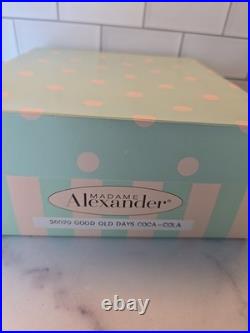 Rare Madame Alexander Good Old Days#36020-8? Doll-2003-Coca-Cola Collection NRFB