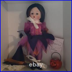 Rare Madame Alexander Halloween Pumpkin Full O' Treats Set Nrfb