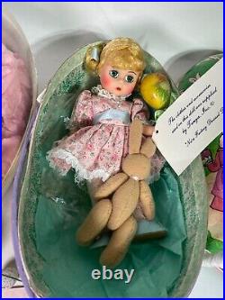 Rare Tanya INC With Madame Alexander Doll With Easter Egg Cases #43
