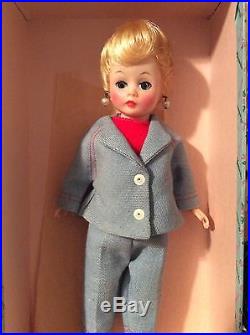 Rare Vintage Madame Alexander Cissette Doll Nrfb Blonde Pixie Cut Denim Suit Old