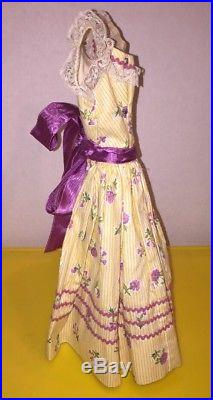 Rare Vintage Madame Alexander Cissy Doll Dress Floral Prints w Rickrack 1957
