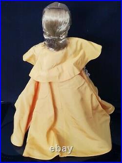 Rare Vtg 1955 Madame Alexander 20 Blonde Cissy In Gold Taffeta Formal #2098