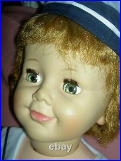 Rare, original 1959 vintage flirty Madame Alexander JOANIE doll 36 PlayPal size