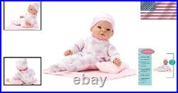 Realistic Lifelike 16-Inch Baby Doll Middleton Soft Body Toy for Ages 2+