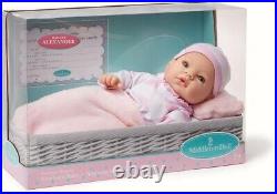 Realistic Lifelike 16-Inch Baby Doll Middleton Soft Body Toy for Ages 2+