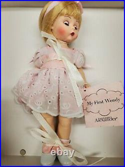 Retired & Rare 2006 Madame Alexander 8 Doll, My First Wendy #42600, NRFB, MIB