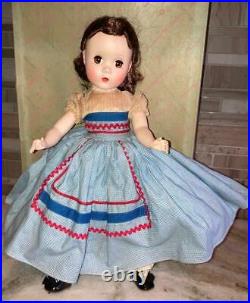Set Of 5 Vintage 1950's Madame Alexander Little Women Hard Plastic Dolls 14
