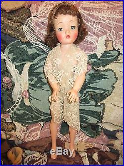 Striking Madame Alexander 1950's Brunette Cissy, No Cracks, All Original