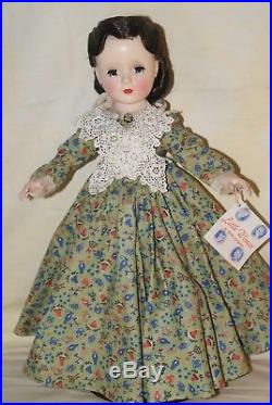 Stunning! Vintage 14 Madame Alexander Tagged Marme Hard Plastic Strung Doll