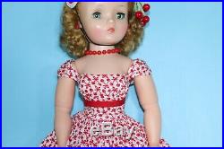 Stunning Vintage Madame Alexander Cissy Doll In Rare Tagged Jane Miller Dress