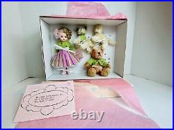 The Four of Us! Madame Alexander Doll & Mohair Set 8 Mint in Box