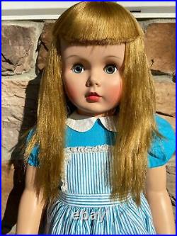 VERY RARE 35 Madame Alexander Vinyl Janie Playpal Doll From 1959, Gorgeous