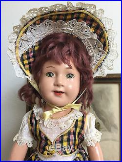 VERY RARE Madame Alexander Vintage 1948 Jane Withers Composition Doll