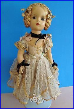 Vintage 14 Composition Madame Alexander'karen Ballerina' Doll All Orig. Tagged