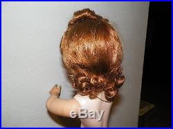 VINTAGE 1950's MADAME ALEXANDER CISSY DOLL 20 RED HAIR GREEN EYES