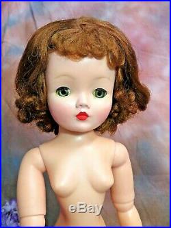 VINTAGE 1950s Madame Alexander CISSY DOLL red hair 20 hard plastic BLUE Eyes