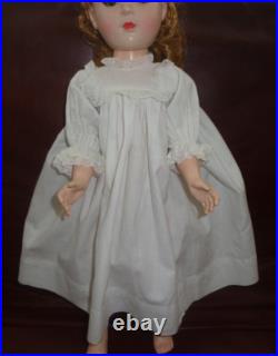 VINTAGE 50S PLASTIC MADAME ALEXANDER BLONDE BALLERINA 17.5 DOLL With CLOTHES LOT