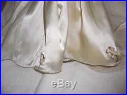 VINTAGE MADAME ALEXANDER 14 COMPOSITION BRIDE DOLL WithSATIN DRESS-1930's-1940's