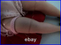 VINTAGE MADAME ALEXANDER CISSETTE DOLL IN TAGGED OUTFIT 1950'S TRIPLE STItCH WIG