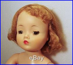 Vintage Madame Alexander Cissy Doll In Tagged Red Dresswow