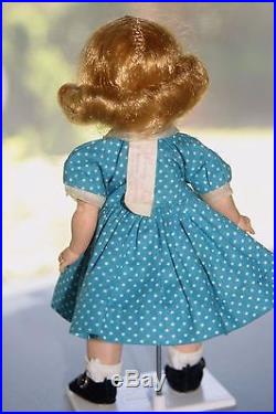Vintage Madame Alexander Doll Alexanderkins Tagged Wendy Kins Dress 1953 Slnw